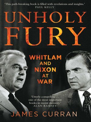 cover image of Unholy Fury